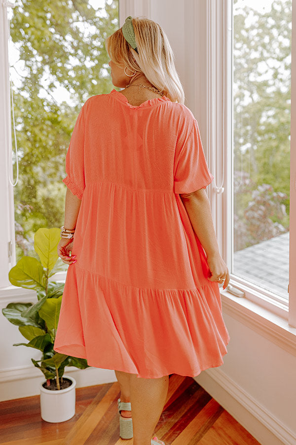 Tell Your Bestie Shift Dress Curves Image - 4