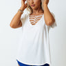 Summer Break Shift Top In Ivory Image - 1