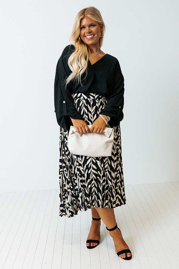 The Patisserie Pleated Skirt Curves Image - 4