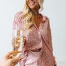 Shimmer In Your Eyes Sequin Top in Pink Image - 1