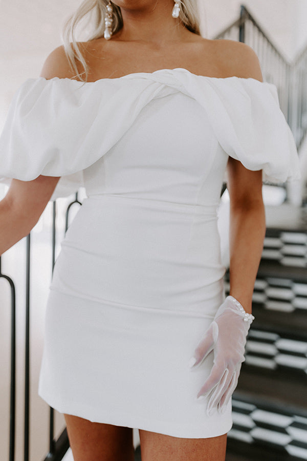 Welcome To Hollywood Dress In White Image - 2