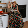 Blooming Beauty Maxi in Black Curves Image - 1