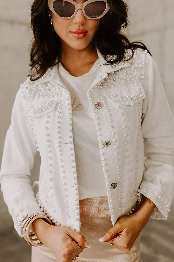 White Denim Jackets For Women