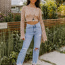Sunrise To Sunset Crochet Crop Top Image - 1