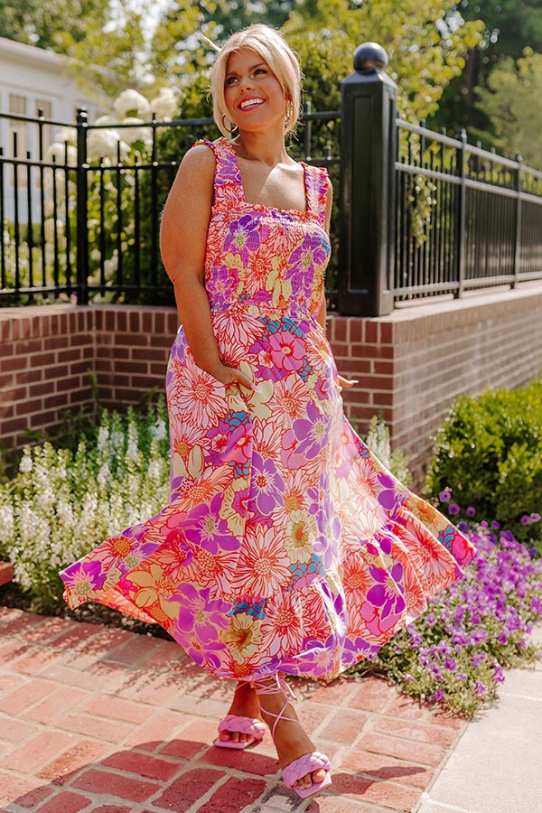 Made For Shade Midi In Purple Curves Image - 2