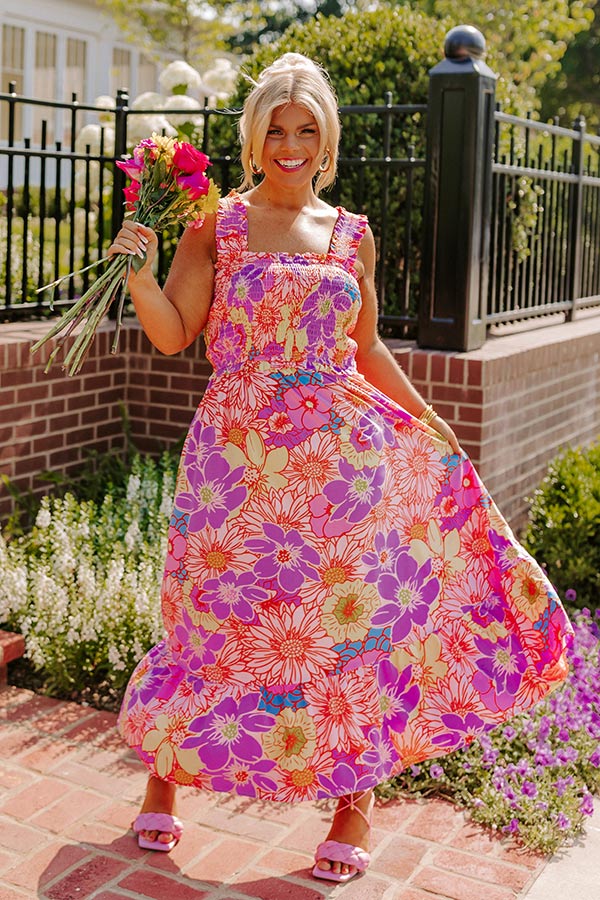 Made For Shade Midi In Purple Curves Image - 3