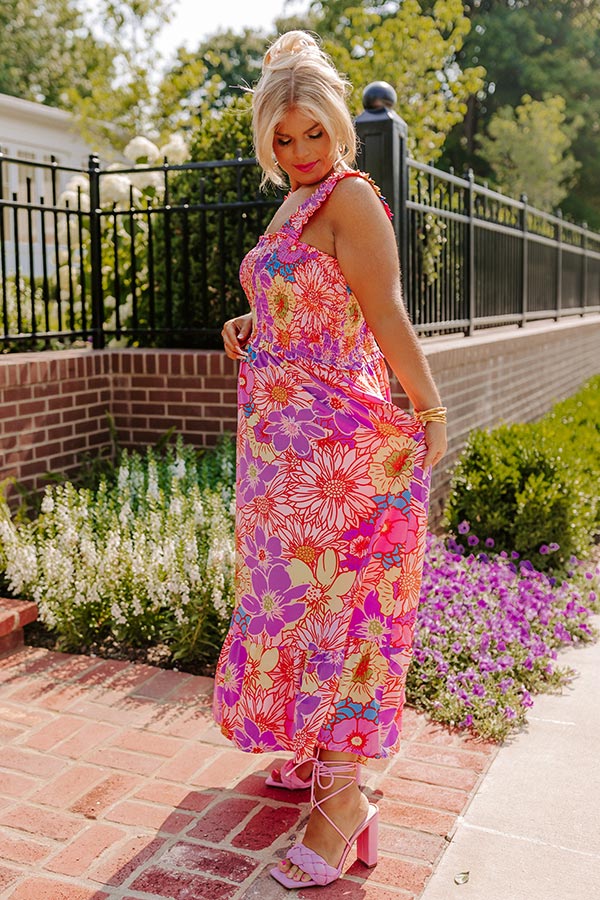 Made For Shade Midi In Purple Curves Image - 4