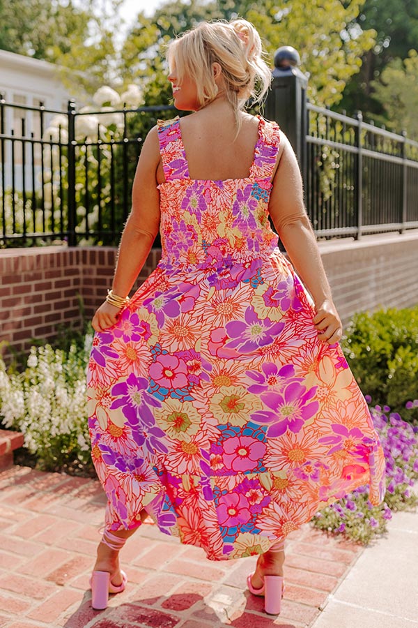 Made For Shade Midi In Purple Curves Image - 5