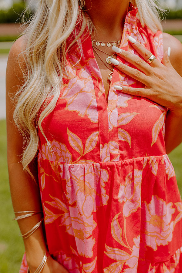 Learn To Fly Floral Shift Dress Image - 3