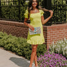 The Barrymore Dress In Lime Image - 1