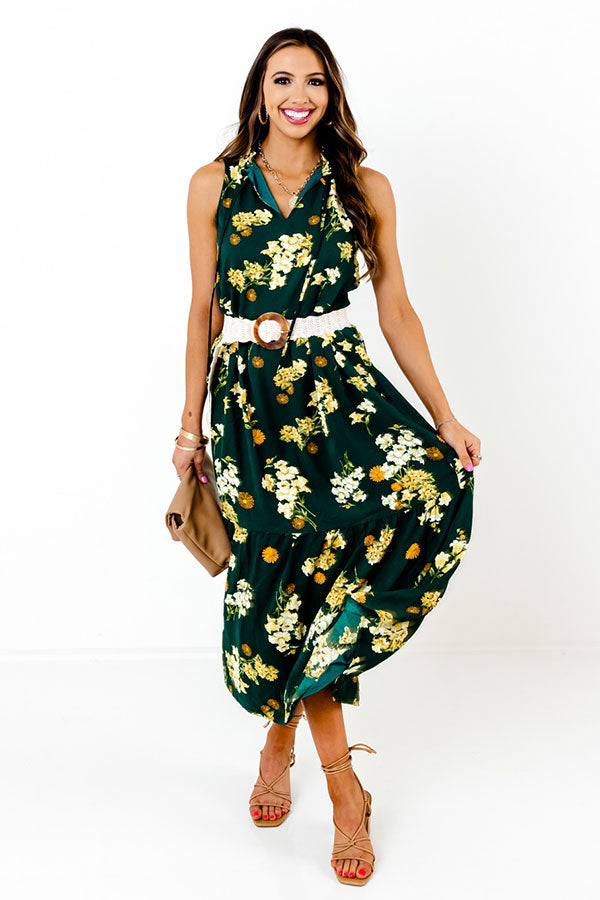 Blooming Beauty Maxi In Lush Meadow