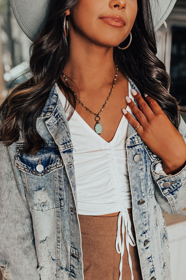 Memories On Repeat Semi Precious Necklace Image - 1