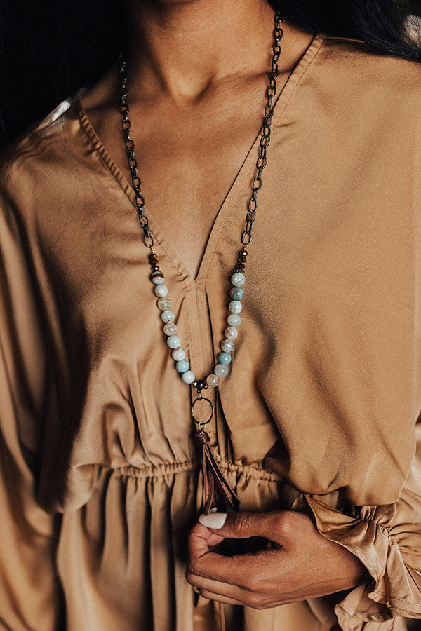 Practice Makes Pretty Semi Precious Necklace Image - 1