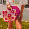 Writing Love Letters Crochet Bag Image - 1