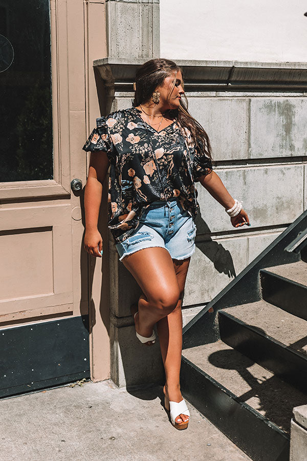 Another Adventure Shift Top In Black Curves Image - 2