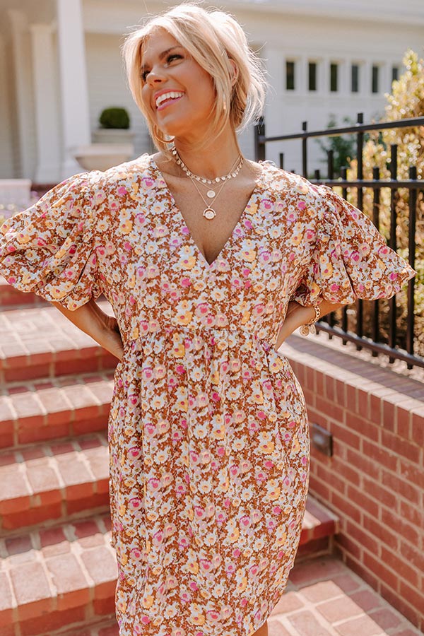 Valencia Vibes Babydoll Dress Curves Image - 2