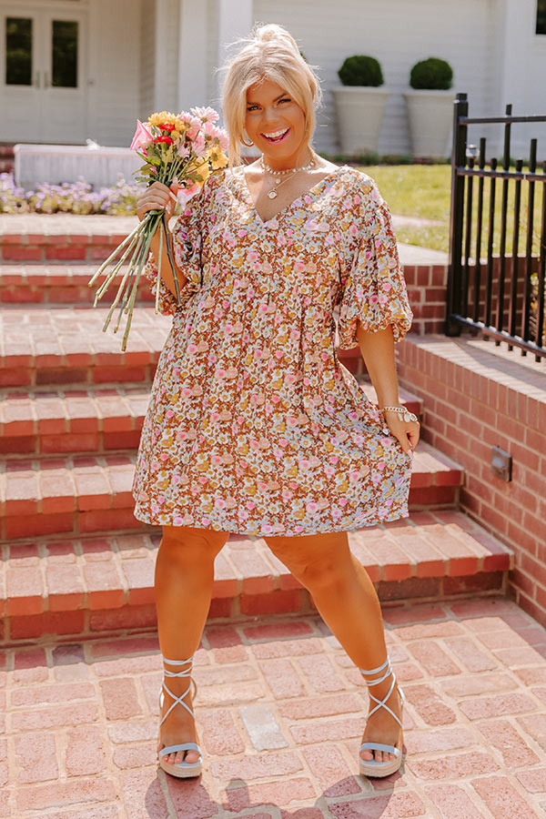 Valencia Vibes Babydoll Dress Curves Image - 3