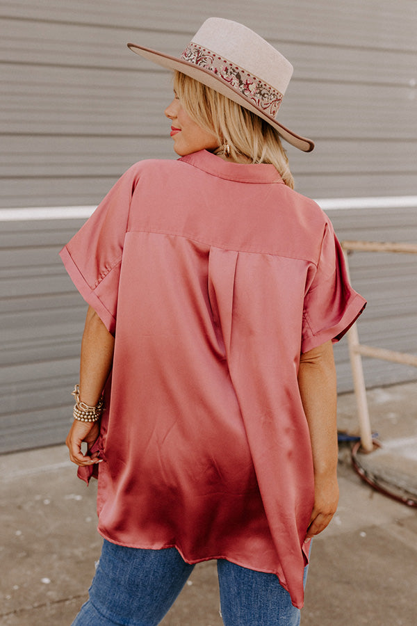 Lifelong Memories Button Up In Blush Curves Image - 5