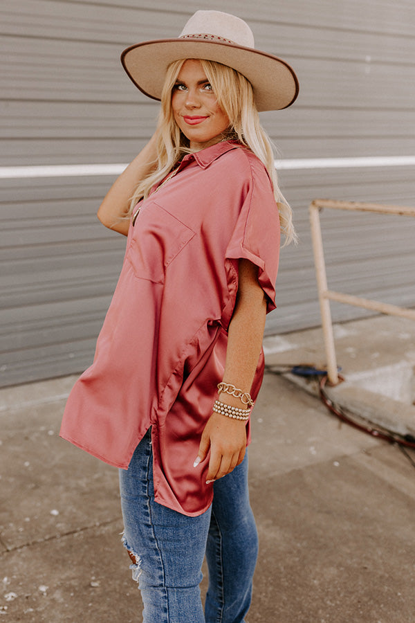 Lifelong Memories Button Up In Blush Curves Image - 4