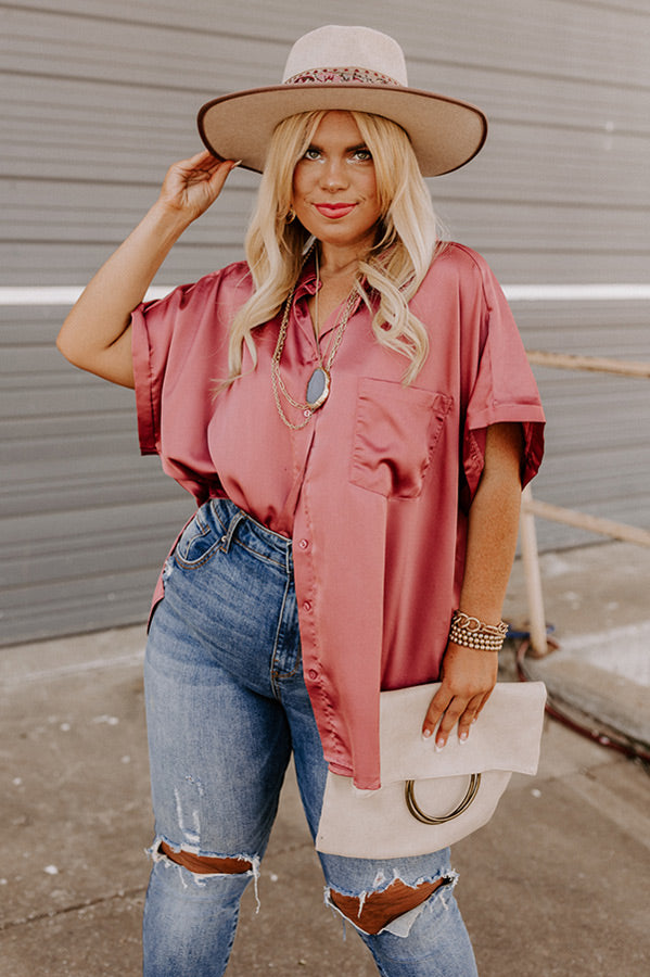 Lifelong Memories Button Up In Blush Curves Image - 1