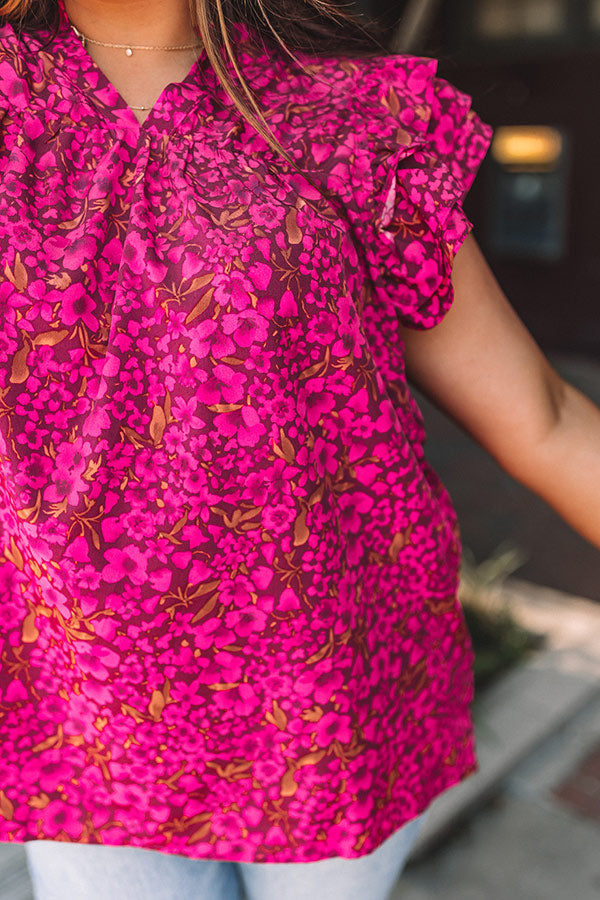 Wisteria Avenue Shift Top Curves Image - 3