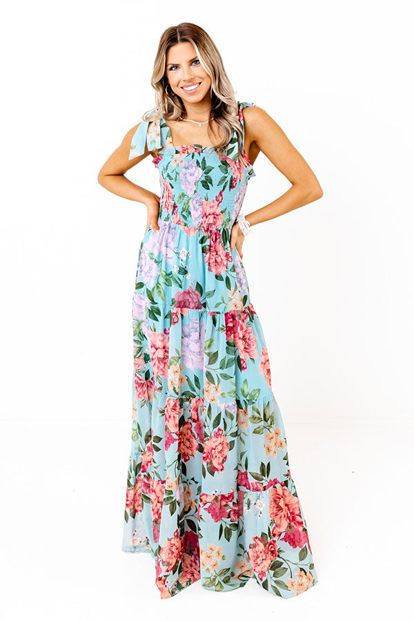 Fascinating Day Floral Maxi Image - 1