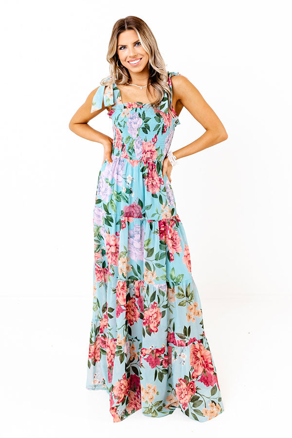 Fascinating Day Floral Maxi