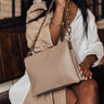 Closest To Me Faux Leather Crossbody In Birch Image - 1