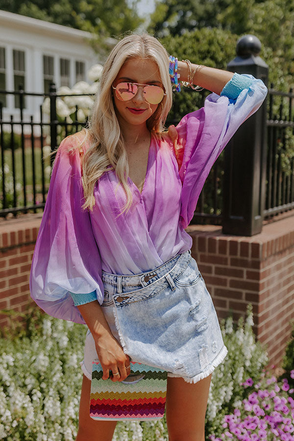 Simply Superb Watercolor Bodysuit Image - 1