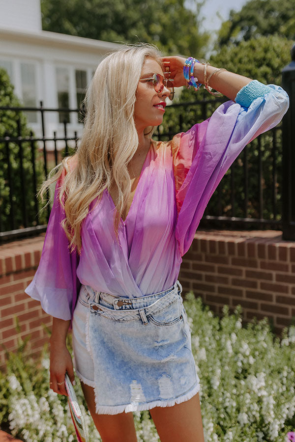 Simply Superb Watercolor Bodysuit Image - 1