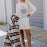 Mystical Dreamer Graphic T-Shirt Dress Image - 1