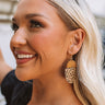 Candid Take Cheetah Print Earrings Image - 1