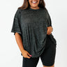 In This Together Shift Tee In Black Curves Image - 1