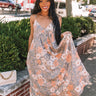 Fresh Take Floral Maxi in Grey Image - 1