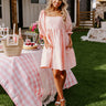 Cute On Repeat Babydoll Dress In Pink Image - 1