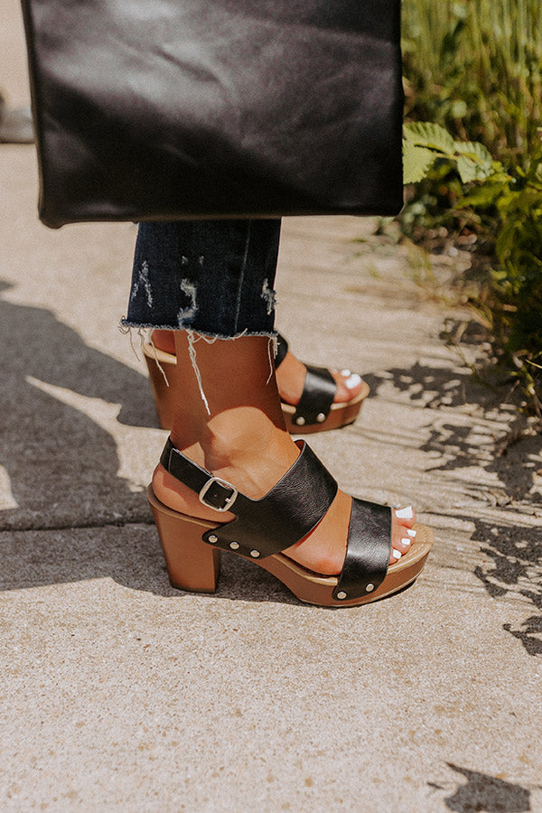 The Bobbi Faux Leather Heel Image - 4