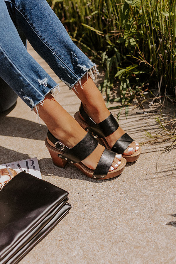 The Bobbi Faux Leather Heel Image - 1