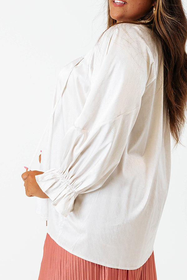 Really Dreamy Shift Top In Ivory Curves Image - 5