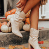 The Valley Faux Leather Boot In Iced Latte Image - 1