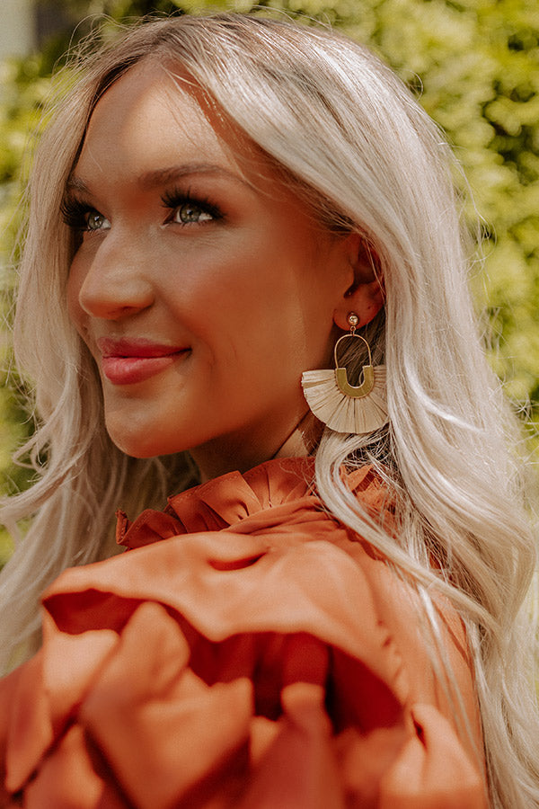 Made In The Shade Earrings In Natural Image - 1