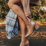 The Rowe Patent Bootie in Tan Image - 1