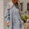 Life Lessons Chambray Dress Image - 1