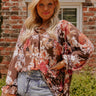 Music For The Soul Floral Tunic Curves Image - 1