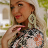 Drawn To The Beach Earrings In Mint Image - 1