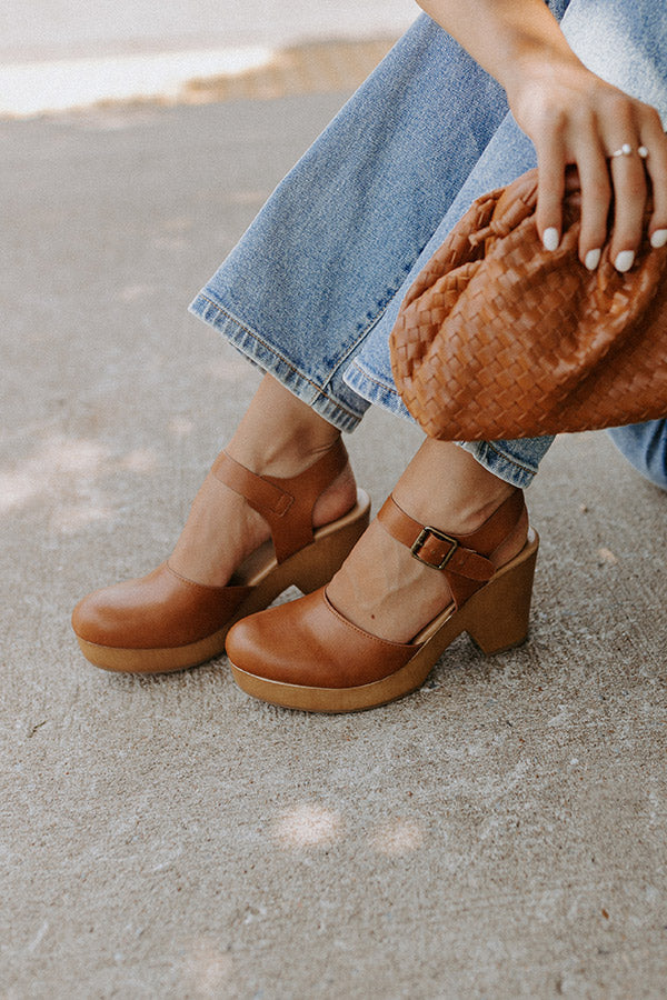 The Westley Faux Leather Heel Image - 2