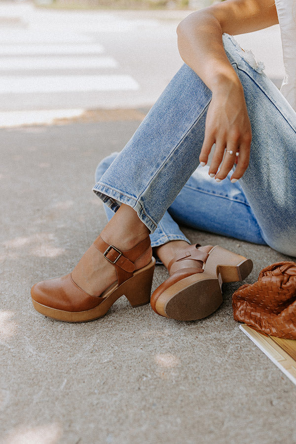 The Westley Faux Leather Heel Image - 1