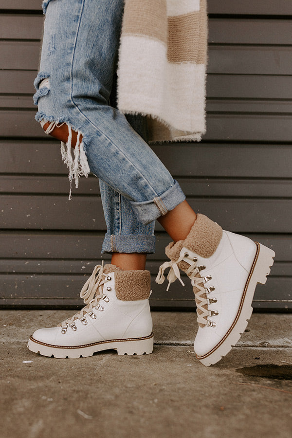 Montana Skies Embossed Ankle Boot