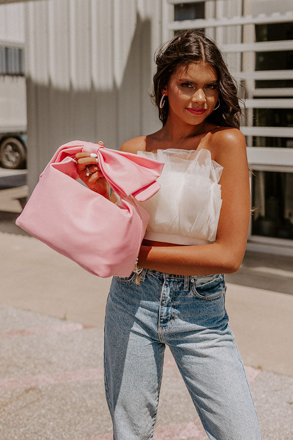 Prettiest Girl In The Room Purse In Pink • Impressions Online Boutique