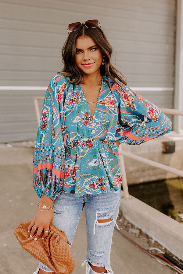 Stay Vibrant Satin Top Image - 2