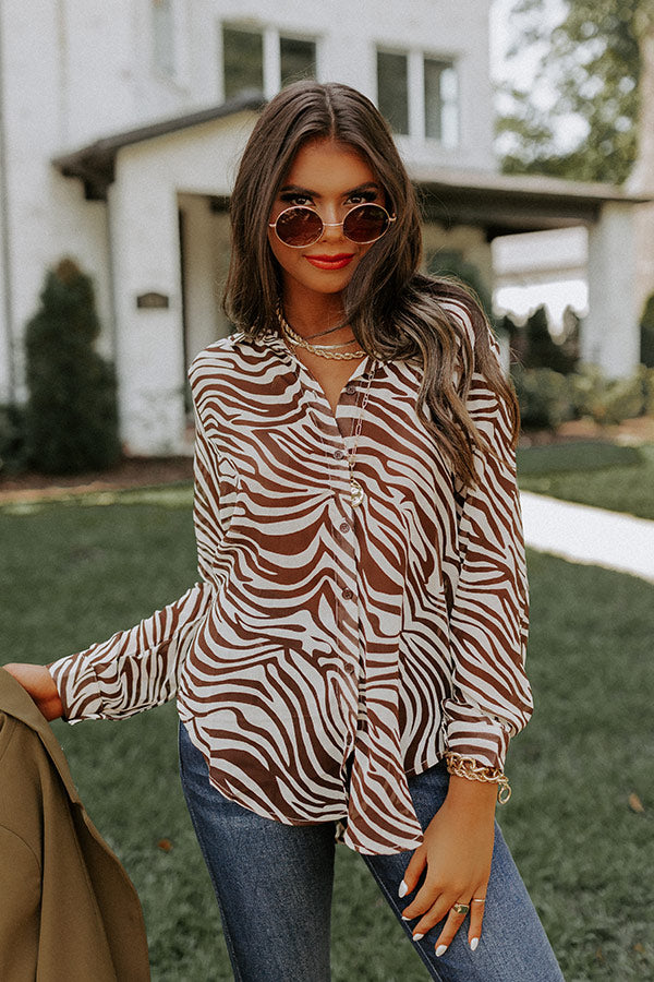 Coffee And Smiles Button Up Image - 2